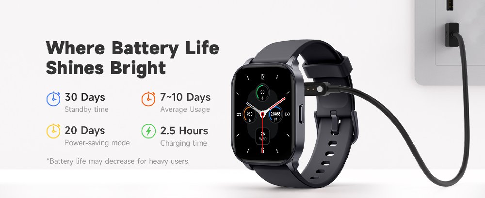 Smart Watches for Women long battery life